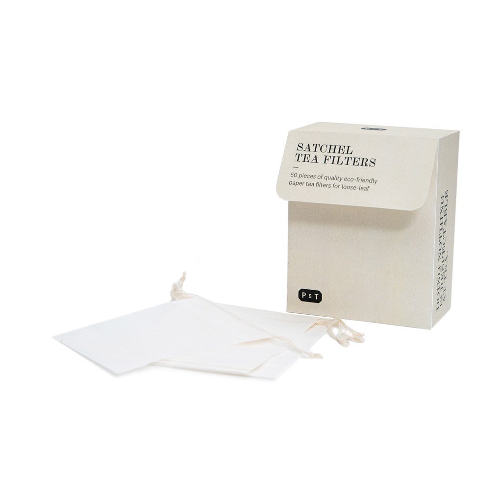 AgilNature Filtri per Tè 50 Pezzi Carta Non Sbiancata Compostabile