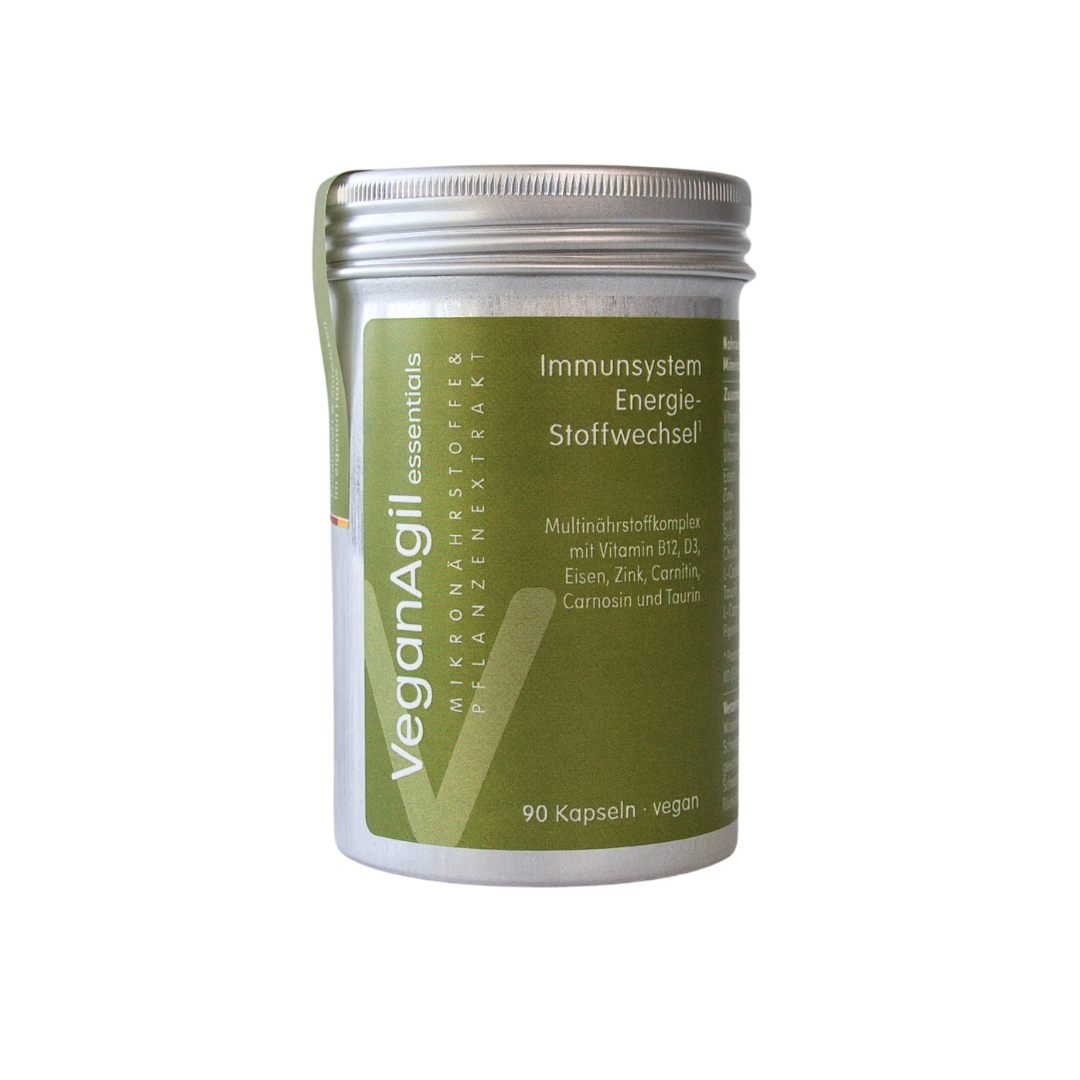 AgilNature VeganAgil essentials integratore 90 capsule vegane