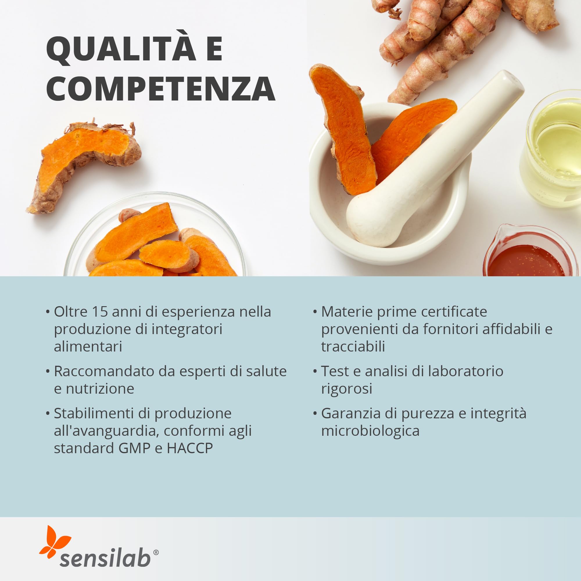 Sensilab Curcuma Forte integratore 60 capsule con vitamina D3