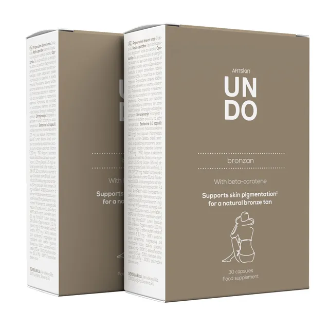 Sensilab Undo Bronzan Integratore Capsule 60 gg Betacarotene