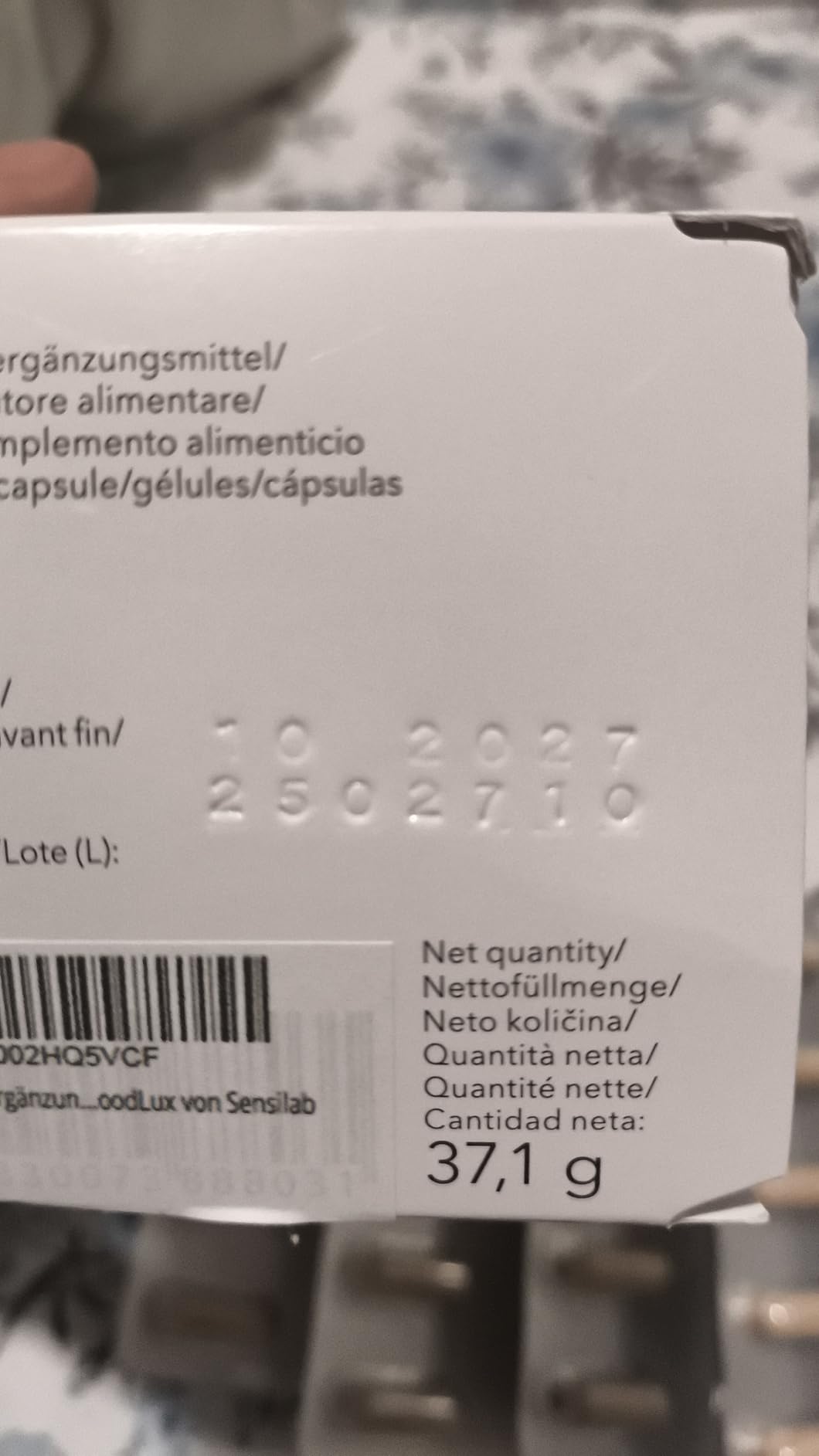 Sensilab Glandline MoodLux capsule 60 cps umore stress