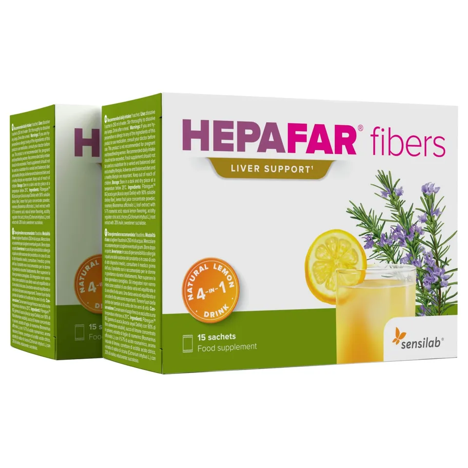 Sensilab Hepafar Fibers Bevanda 30 Bustine Fegato