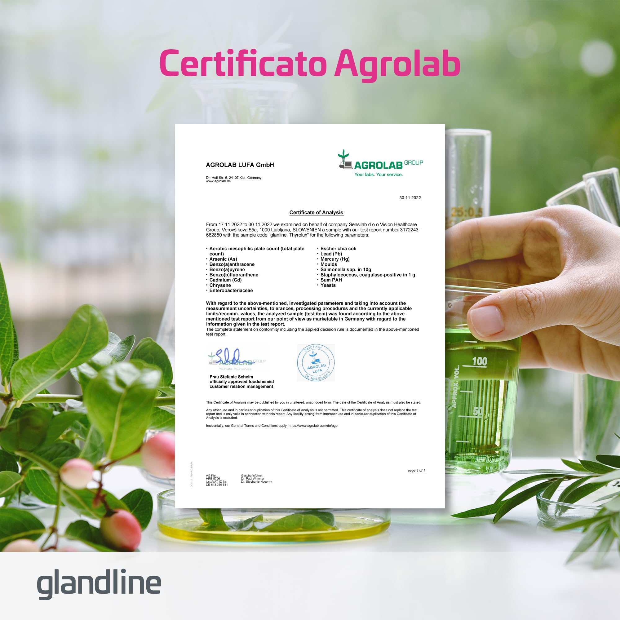 Sensilab Thyrolux 2x capsule tiroide iodio e selenio