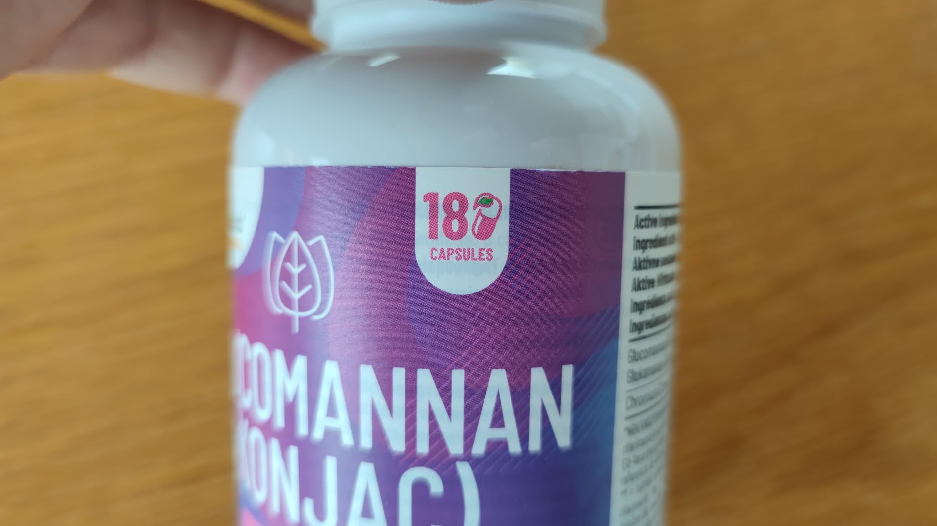 Sensilab Essentials Glucomannano Capsule 180 Konjac Fibre