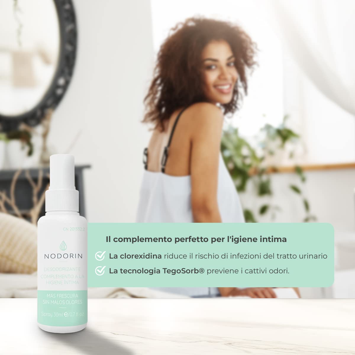Devicare Nodorin spray deodorante intimo 30 ml antiodore