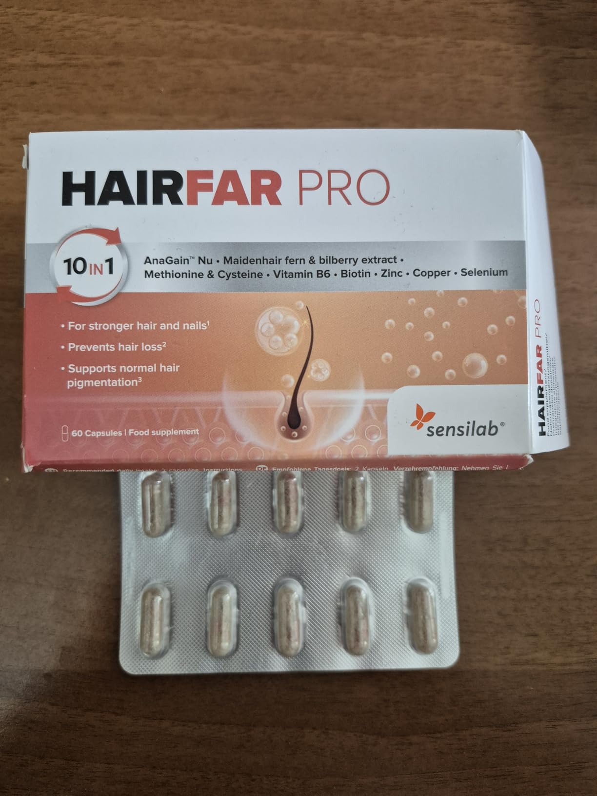 Sensilab HairFAR PRO integratore capelli 60 capsule caduta
