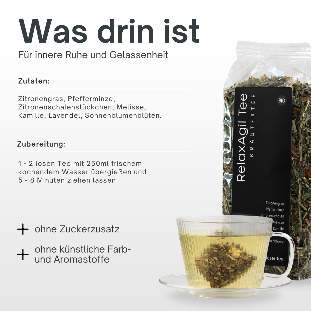 AgilNature RelaxAgil tisana rilassante 100 g sacchetto