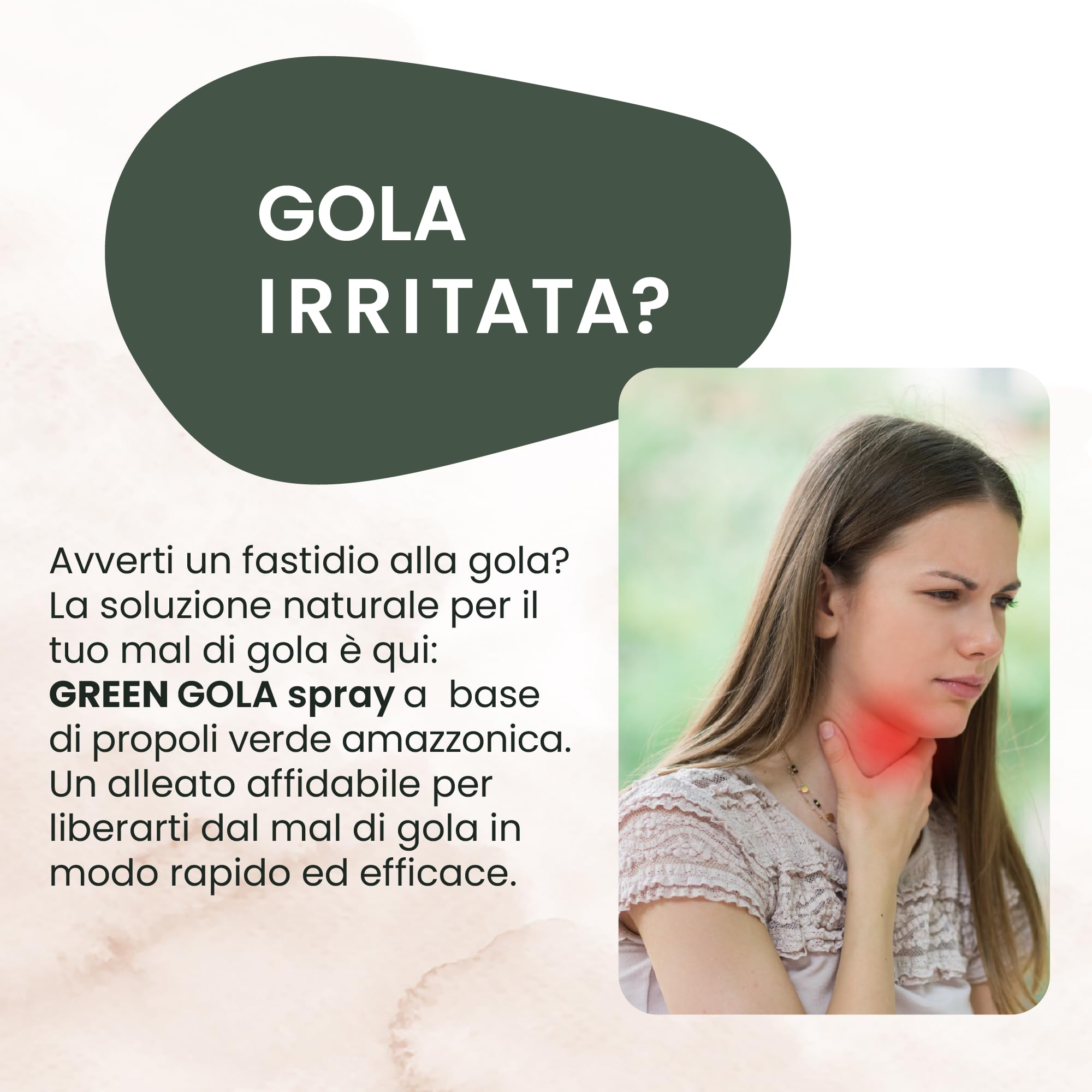 Cagnola Green Gola Spray Gola 20 ml Propoli Verde