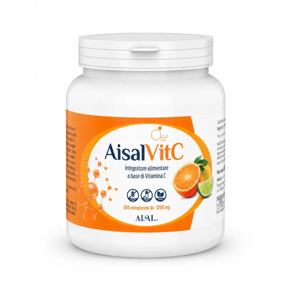 Aisal AisalVitC integratore 365 compresse vitamina C