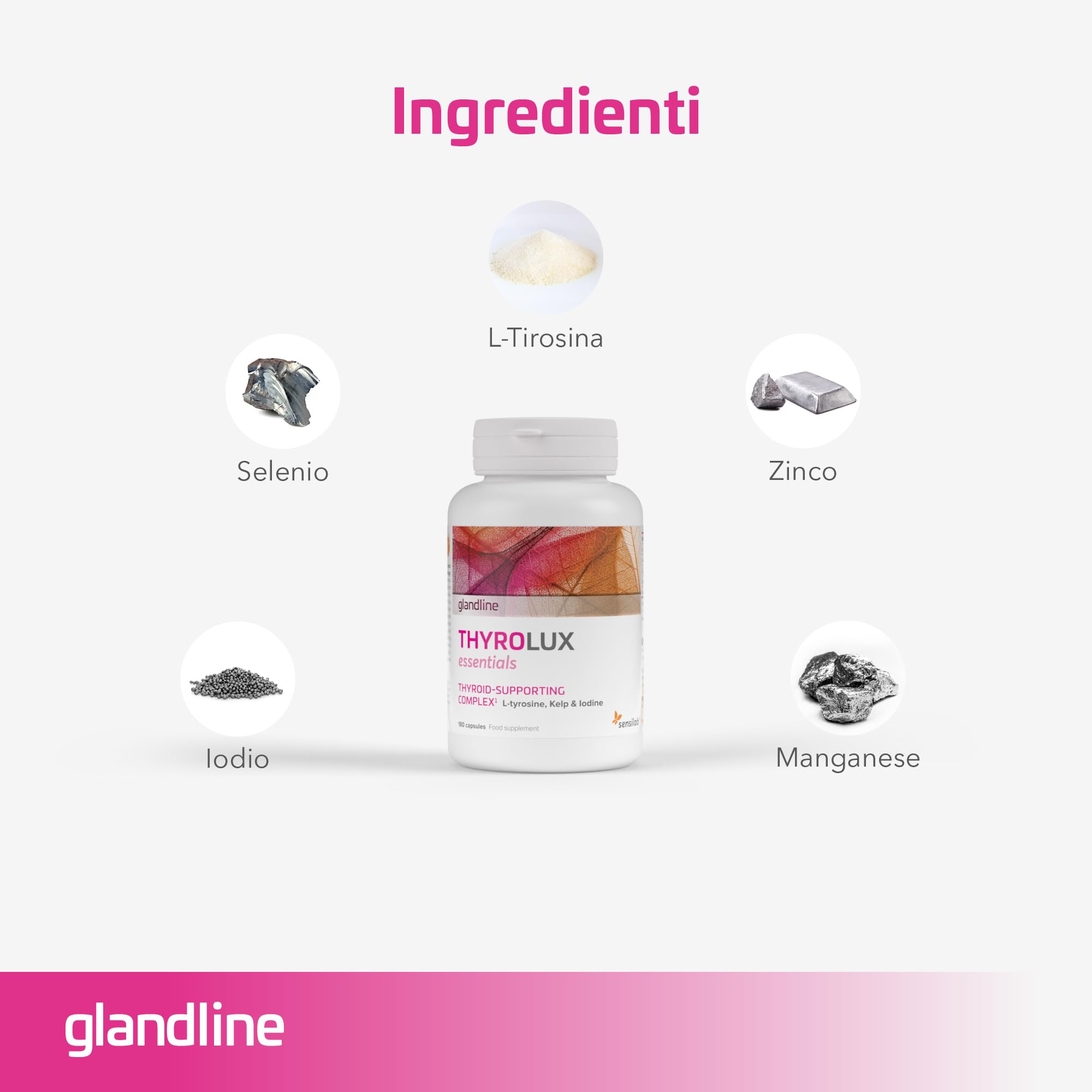 Sensilab ThyroLux integratore 180 capsule per tiroide