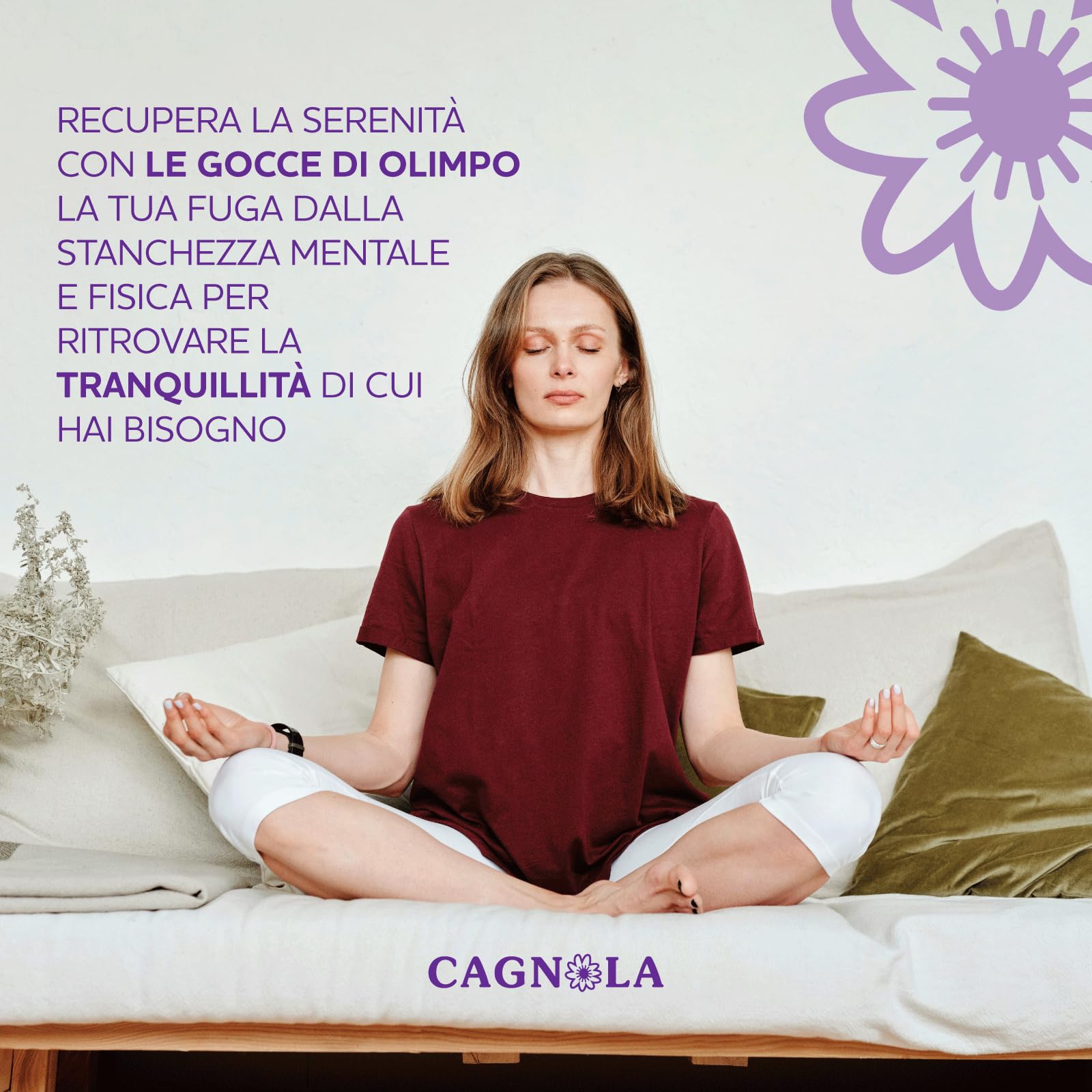 Cagnola Le Gocce di Olimpo Integratore Gocce 50 ml Melissa