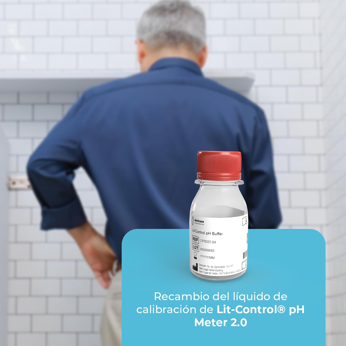 Devicare Lit-Control pH Buffer Liquido Calibrazione 4 Mesi