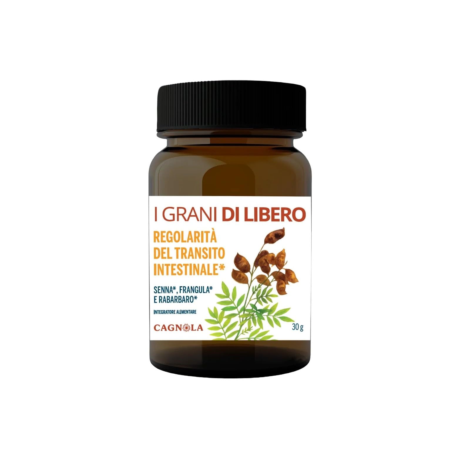Cagnola I Grani di Libero integratore 30 g transito intestinale