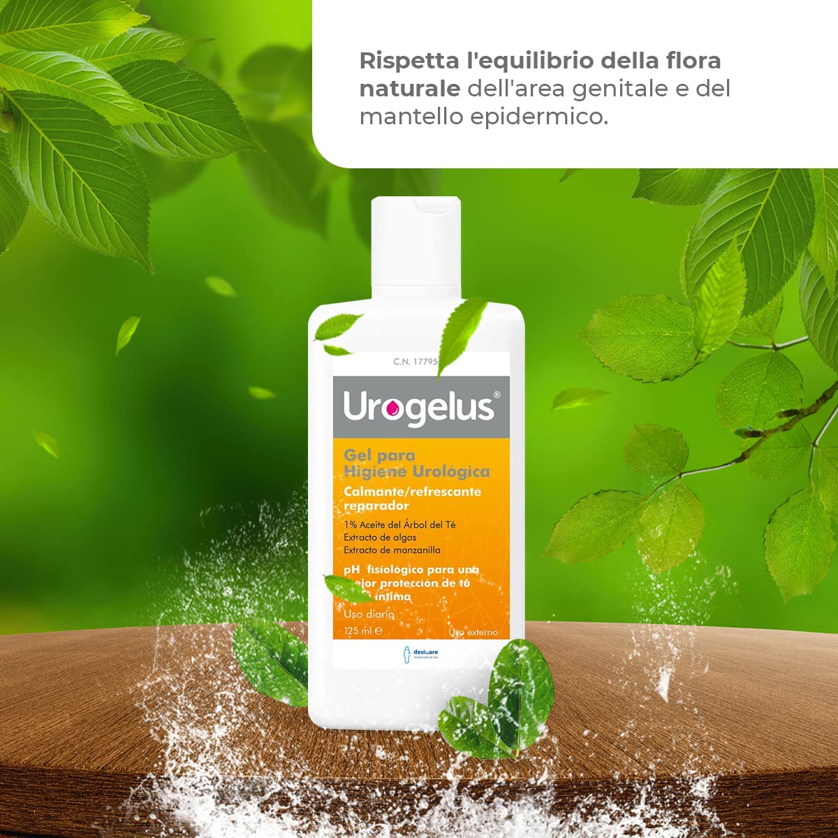 Devicare Urogelus gel intimo 125 ml al tea tree